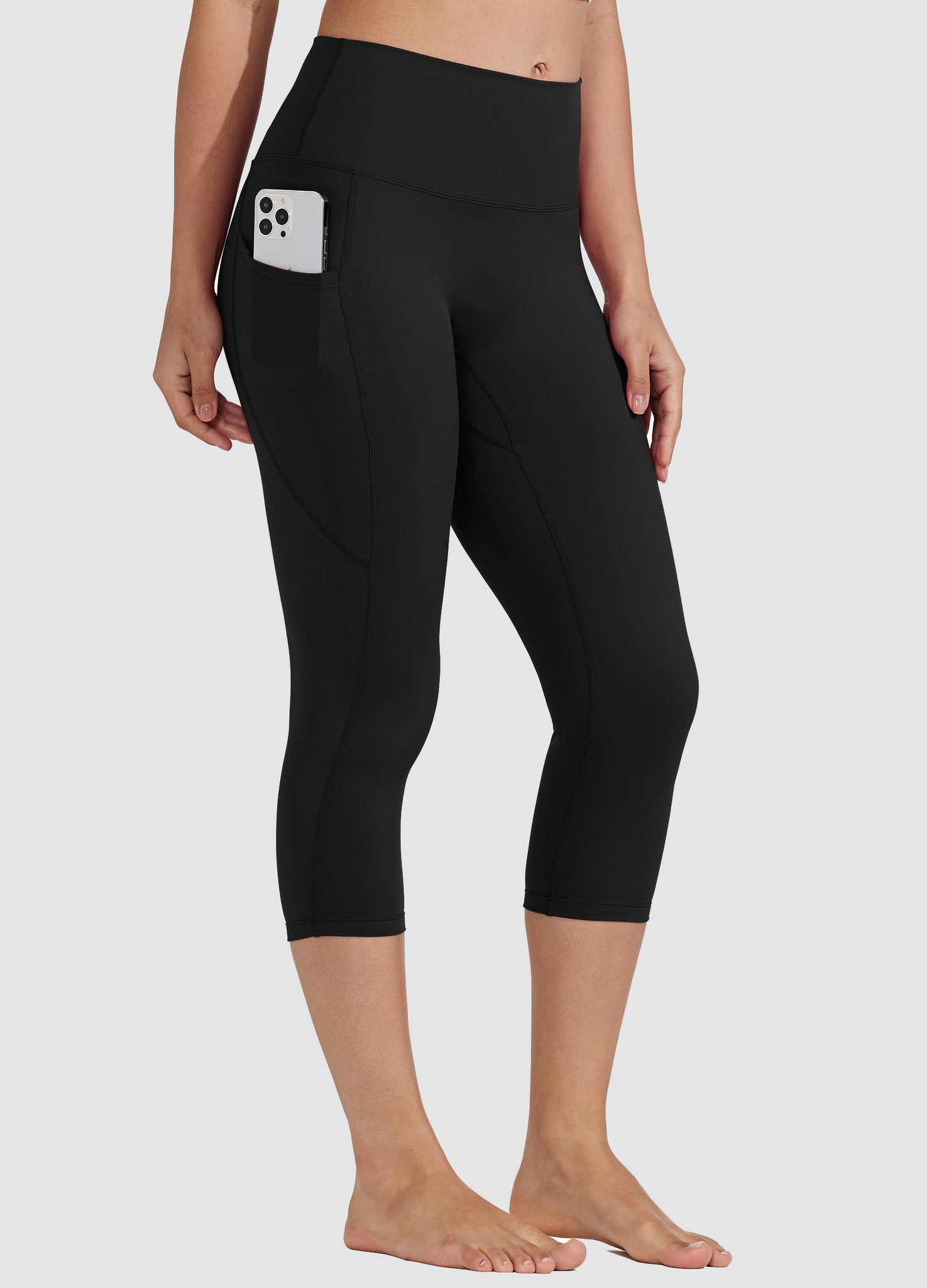 Women's Capri Leggings with Pockets