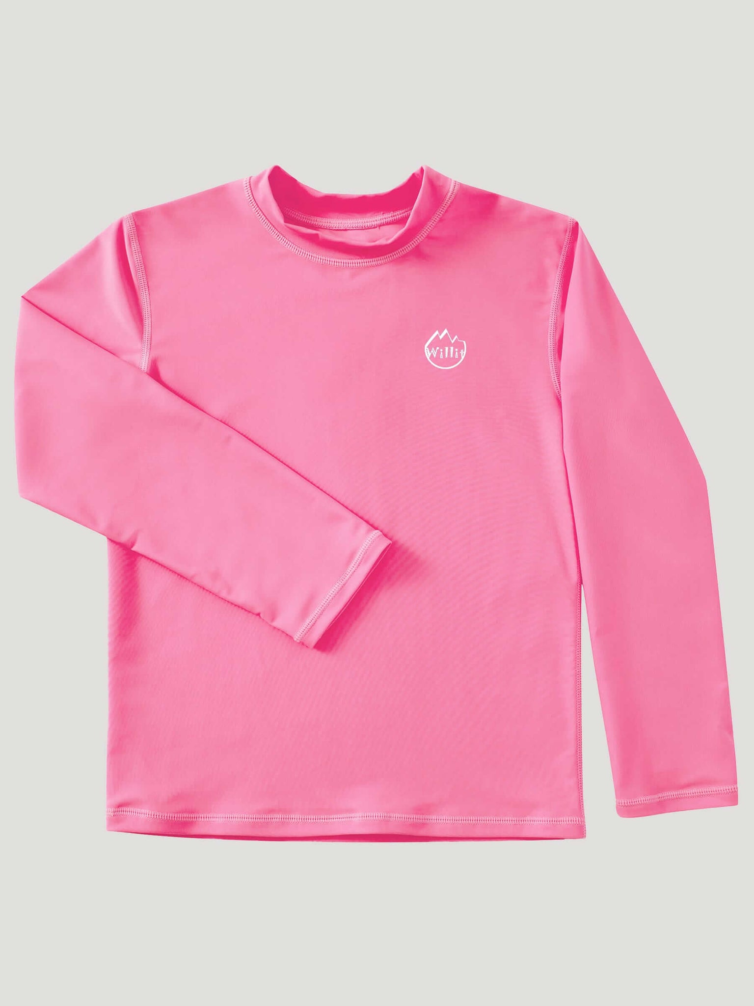 Boy's Sun Protection Long Sleeve Rashguard_Pink1