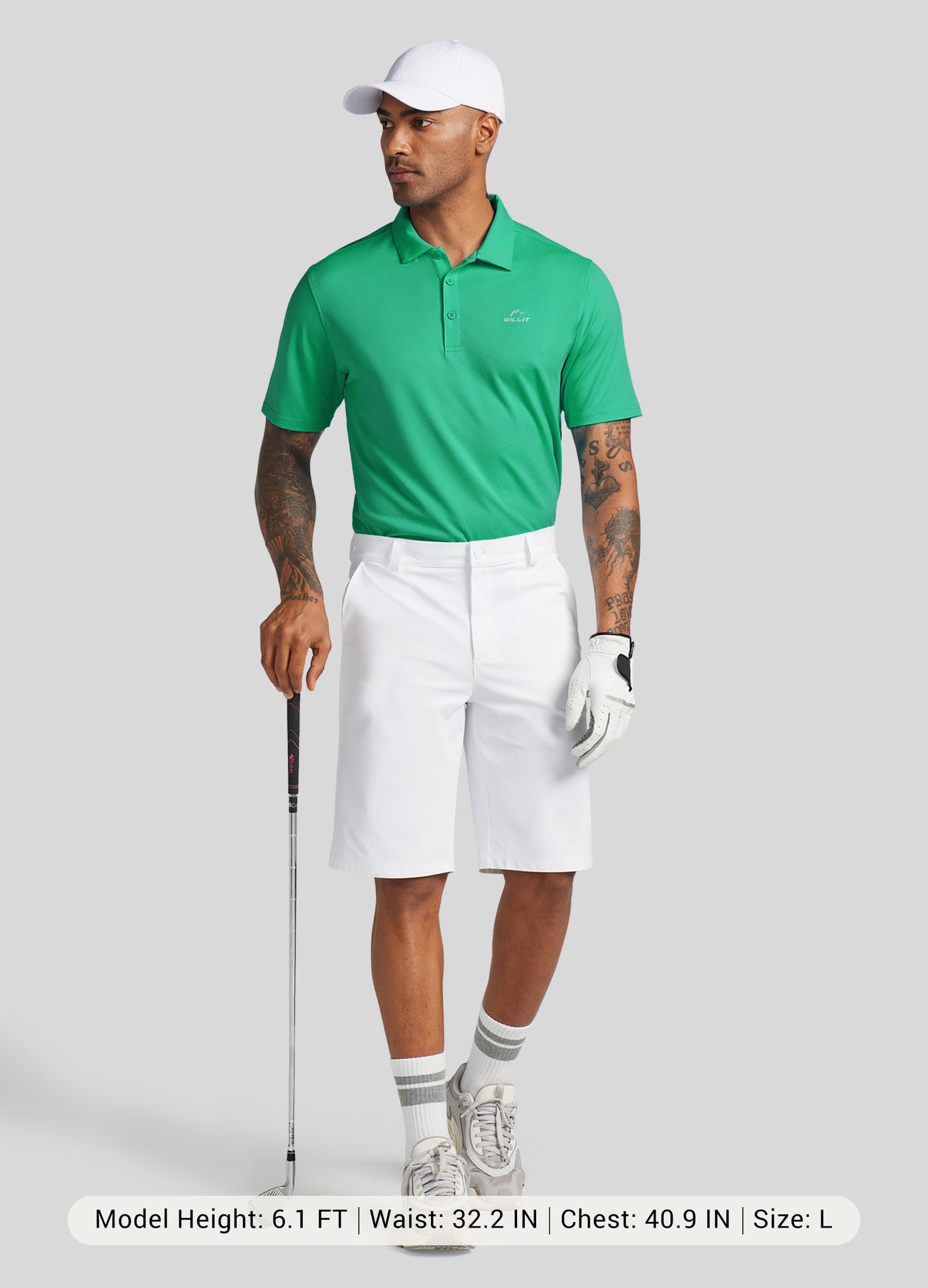 Men's Casual Golf Polo Shirt