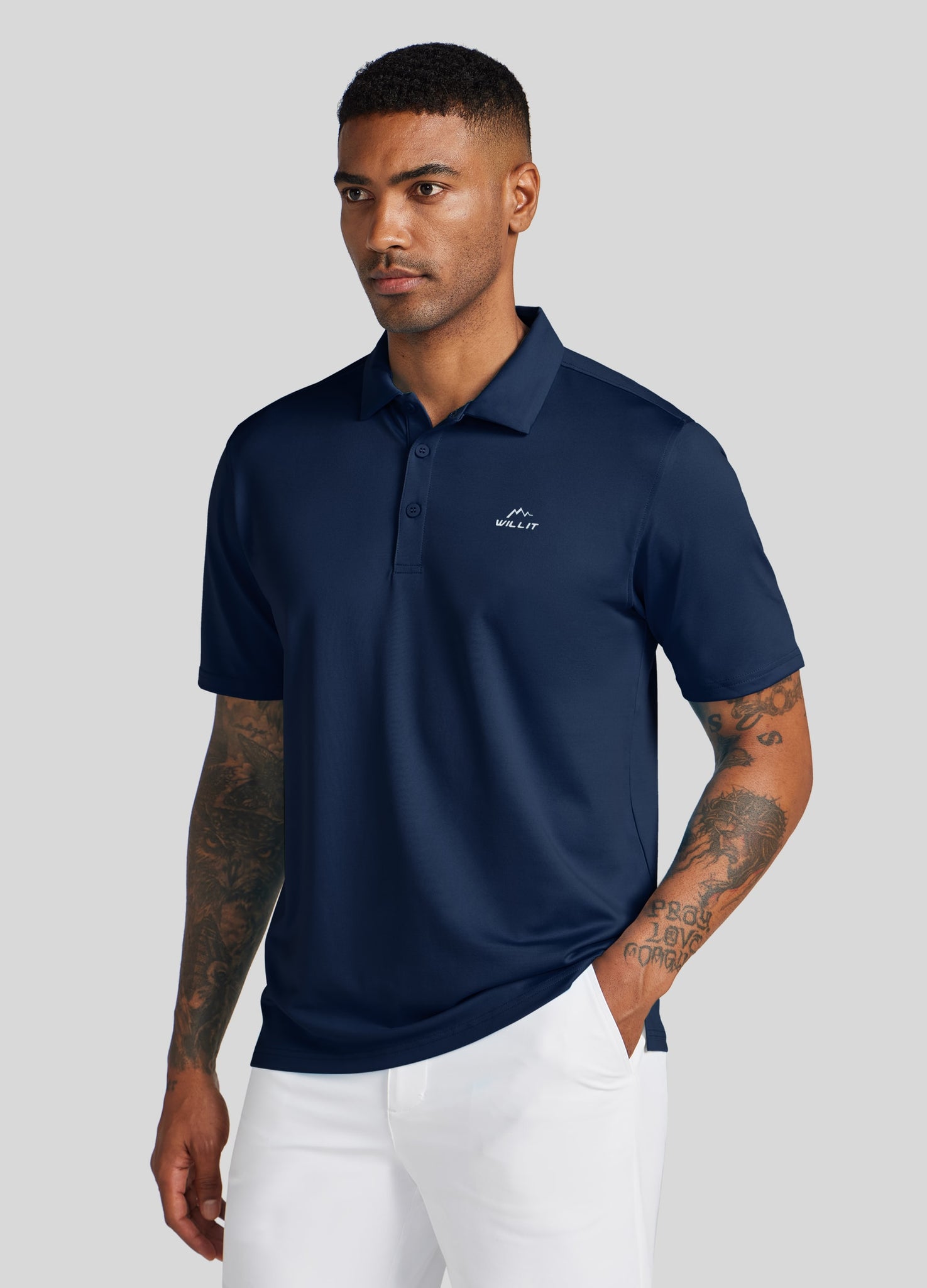 Men's Casual Golf Polo Shirt