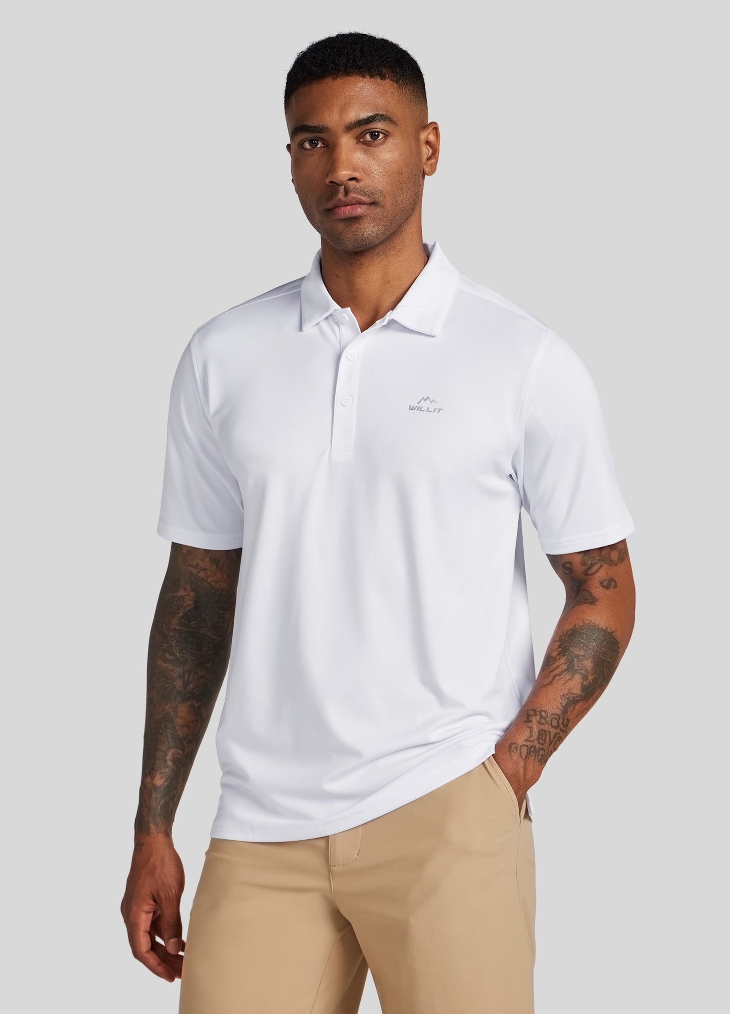 Men's Casual Golf Polo Shirt