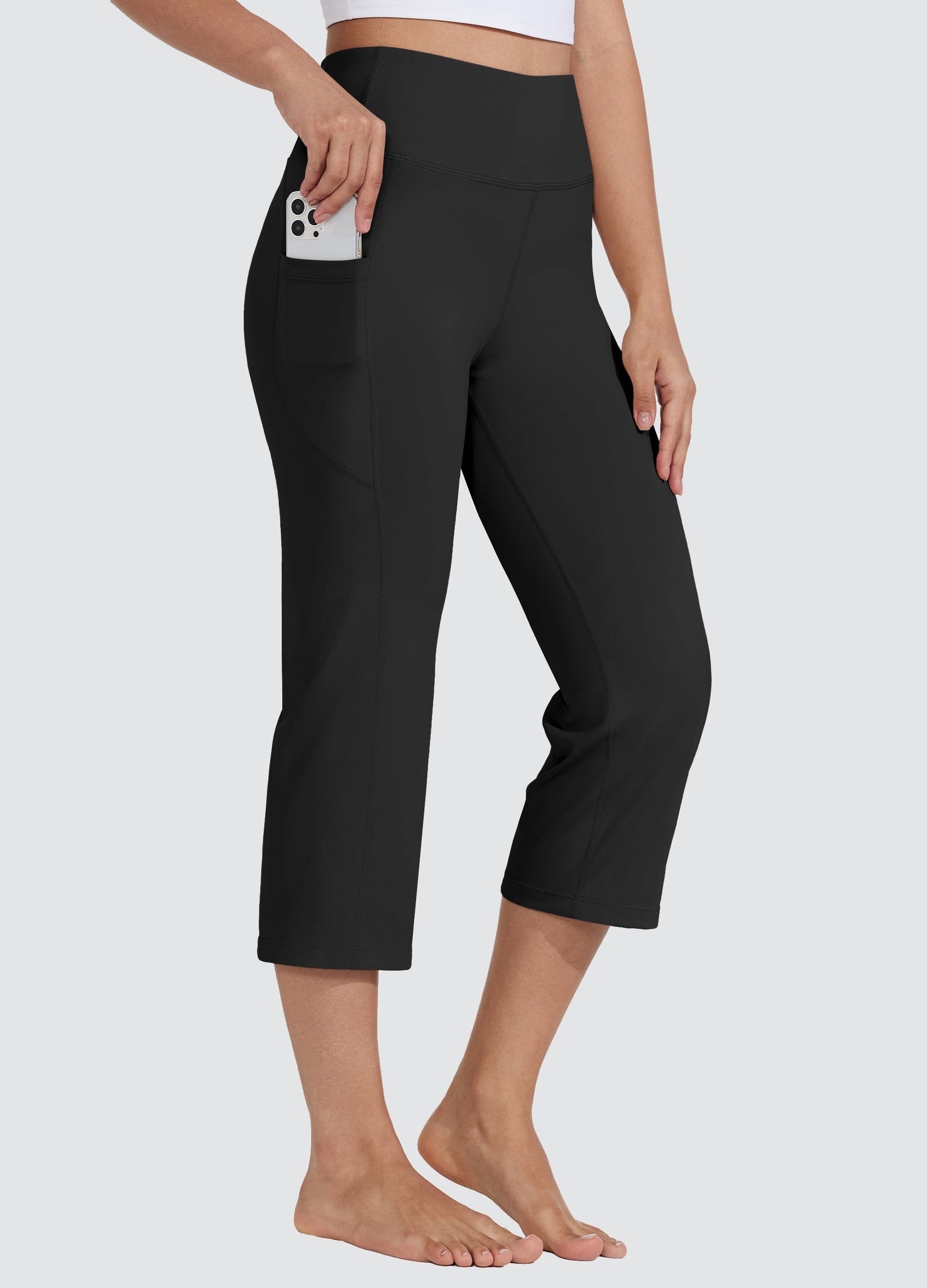 Women's Straight Leg Capris Pants