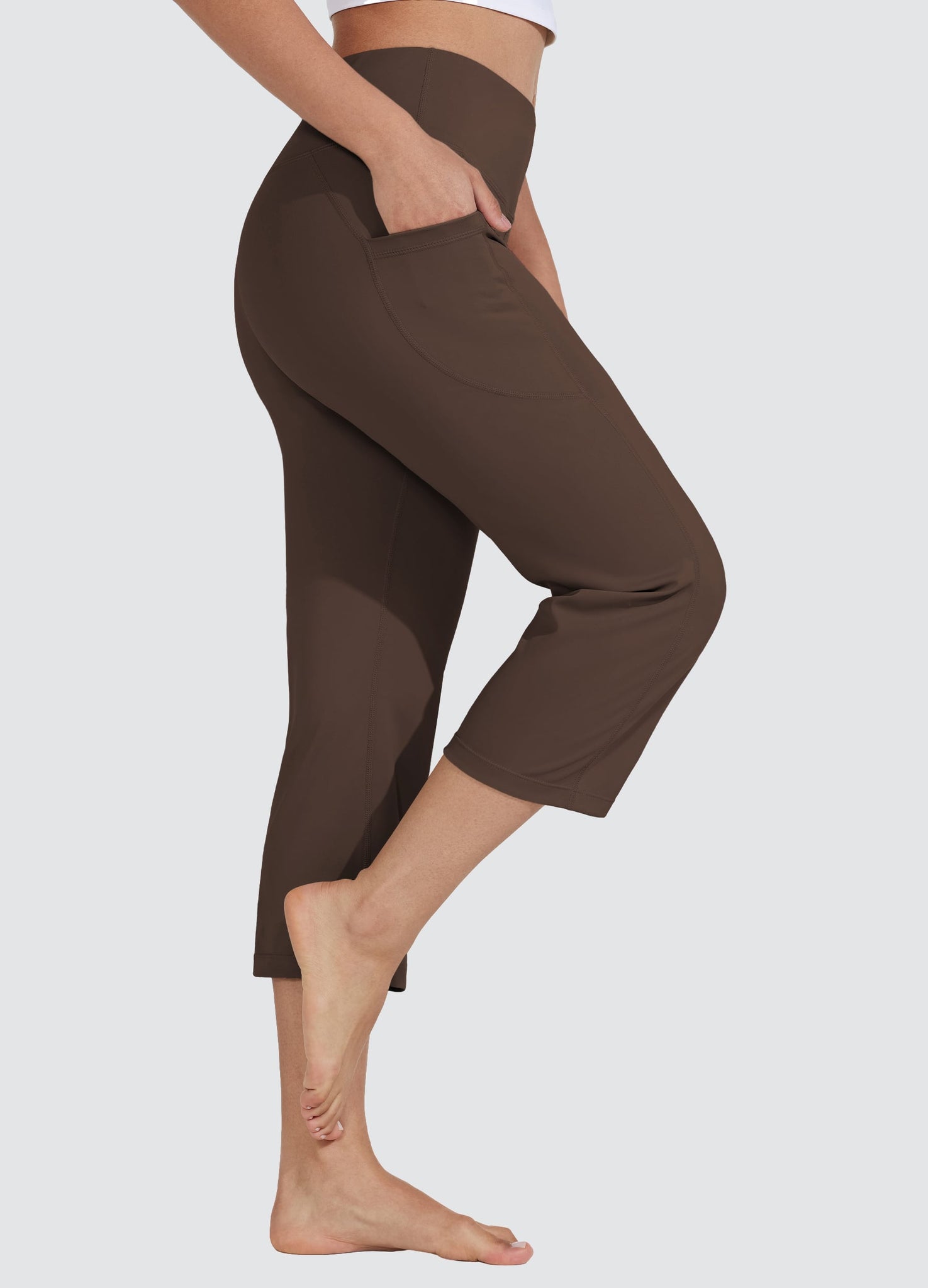 Women's Straight Leg Capris Pants