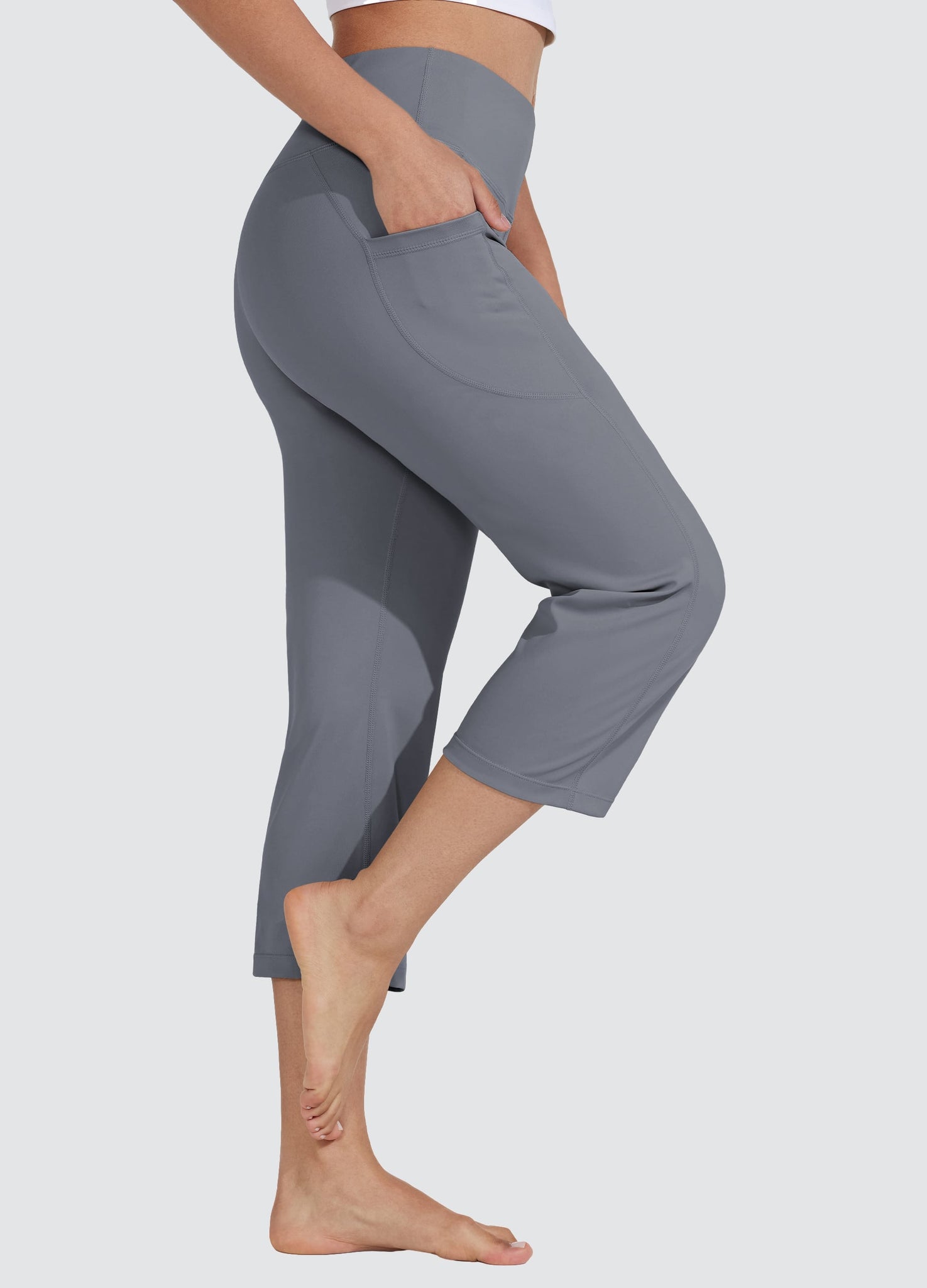 Women's Straight Leg Capris Pants