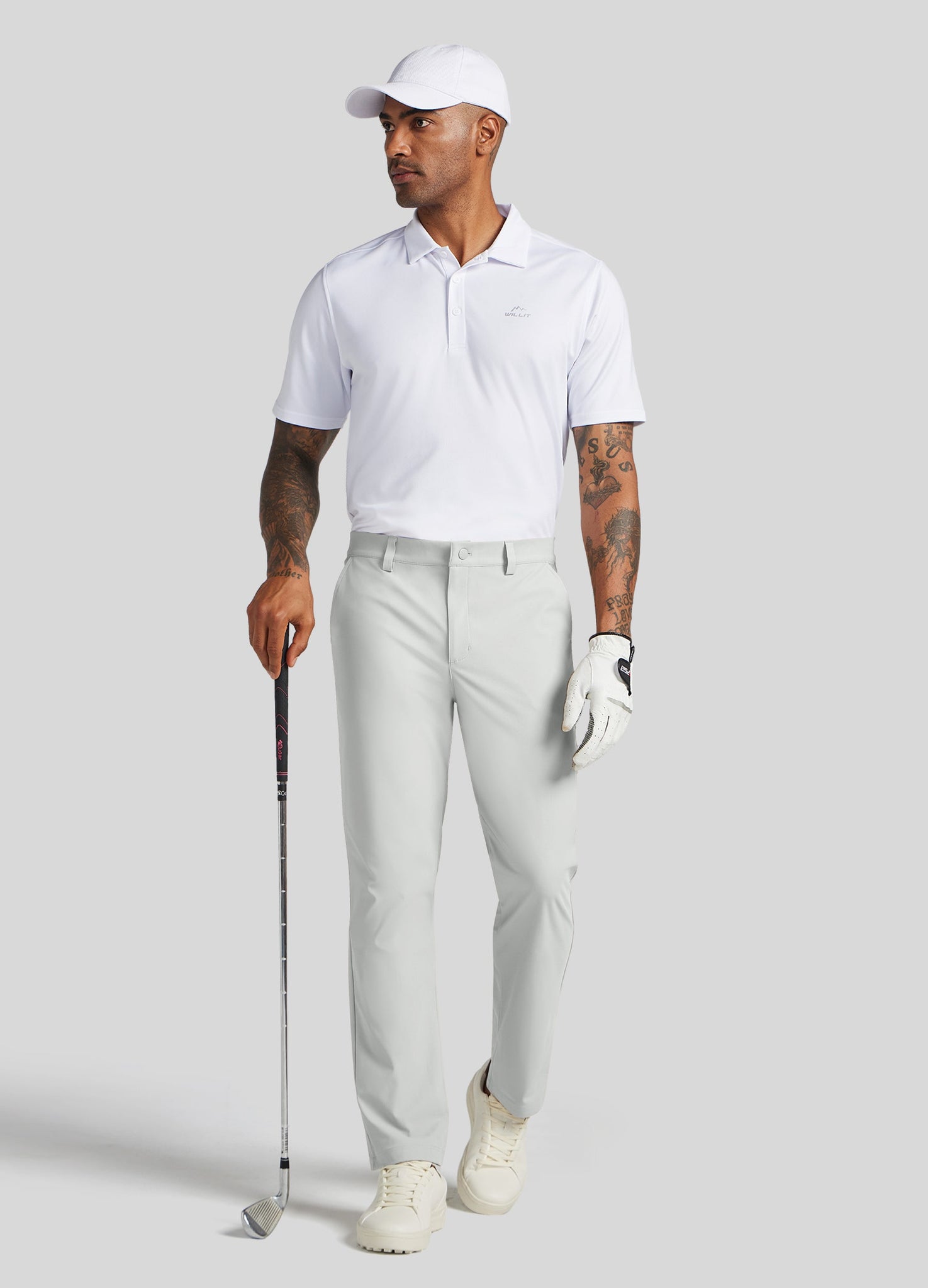 Men's Slim-Fit Golf Dress Pants