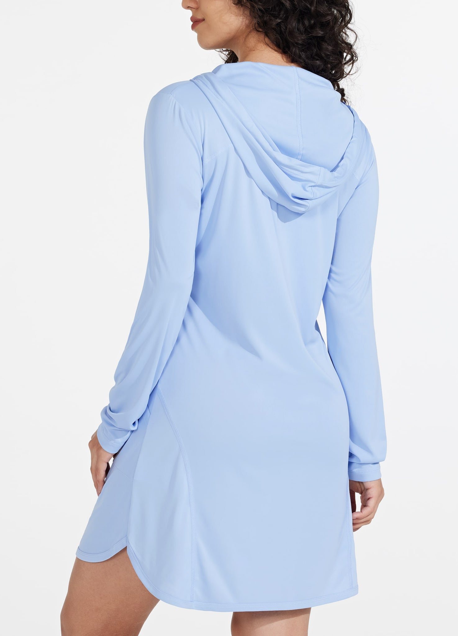 Women's Beach Hooded Cover-Up Dress