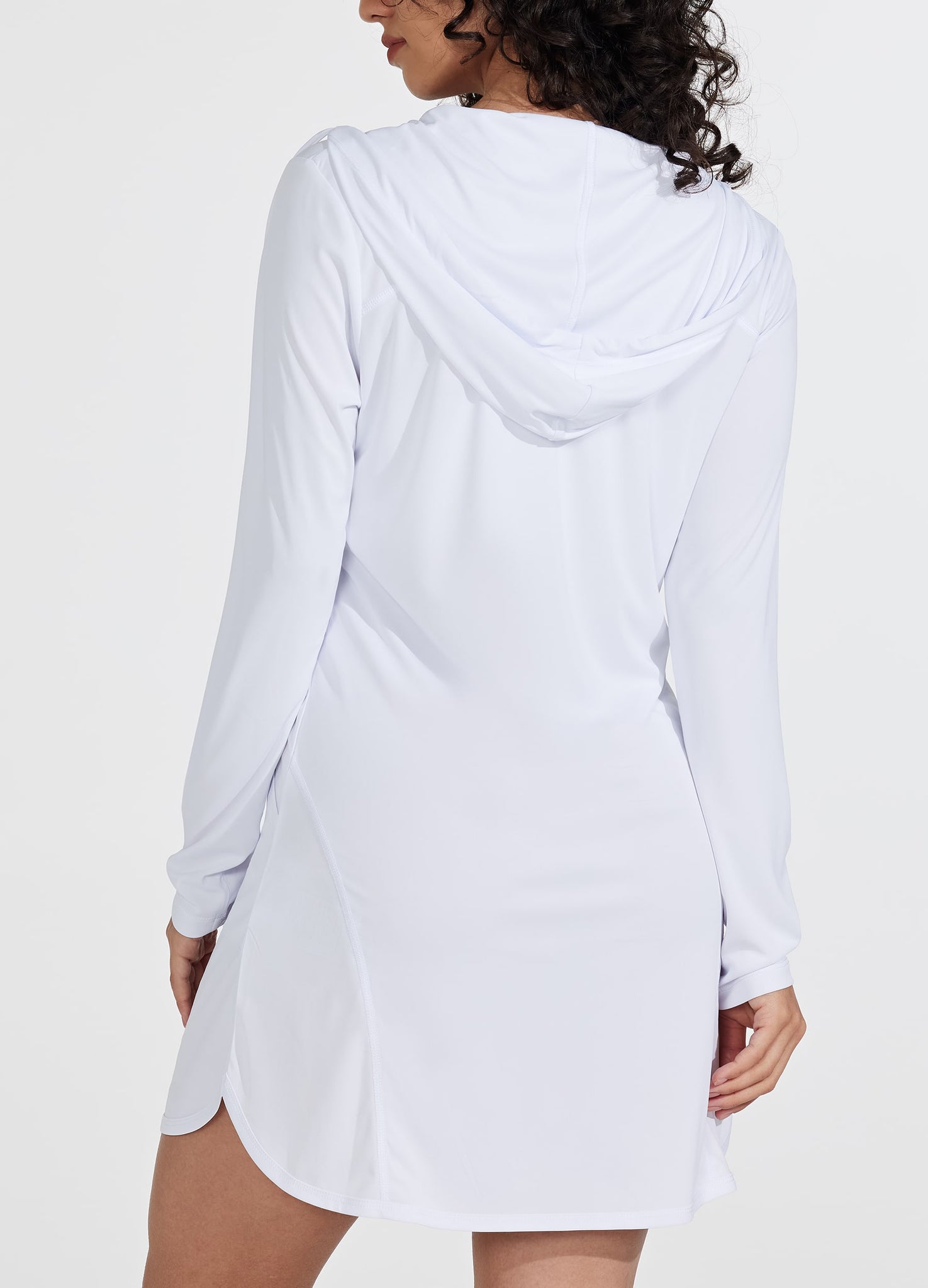 Women's Beach Hooded Cover-Up Dress