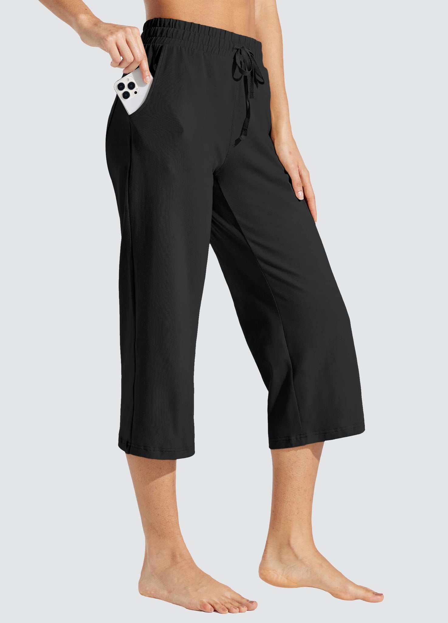 Women's Loose Yoga Capri Pants