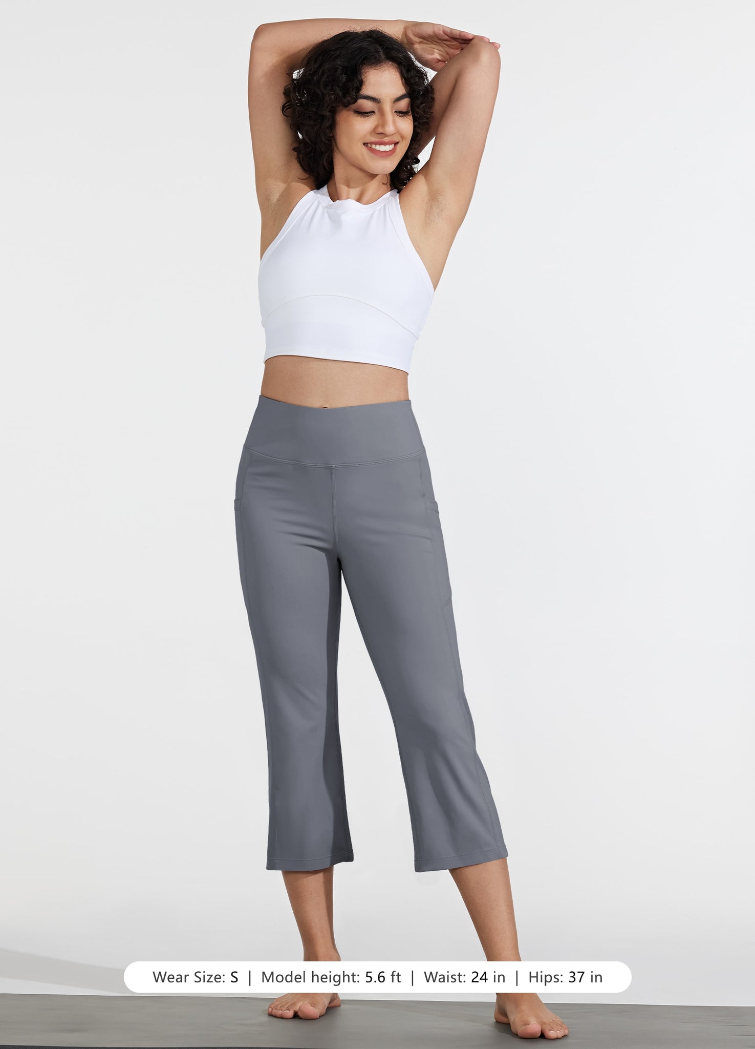 Women's Straight Leg Capris Pants